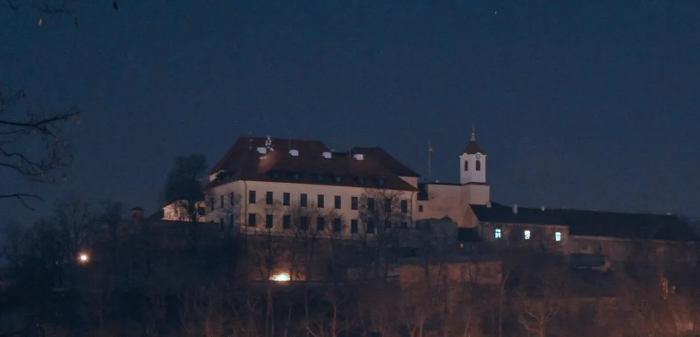 Špilberk ve tmě