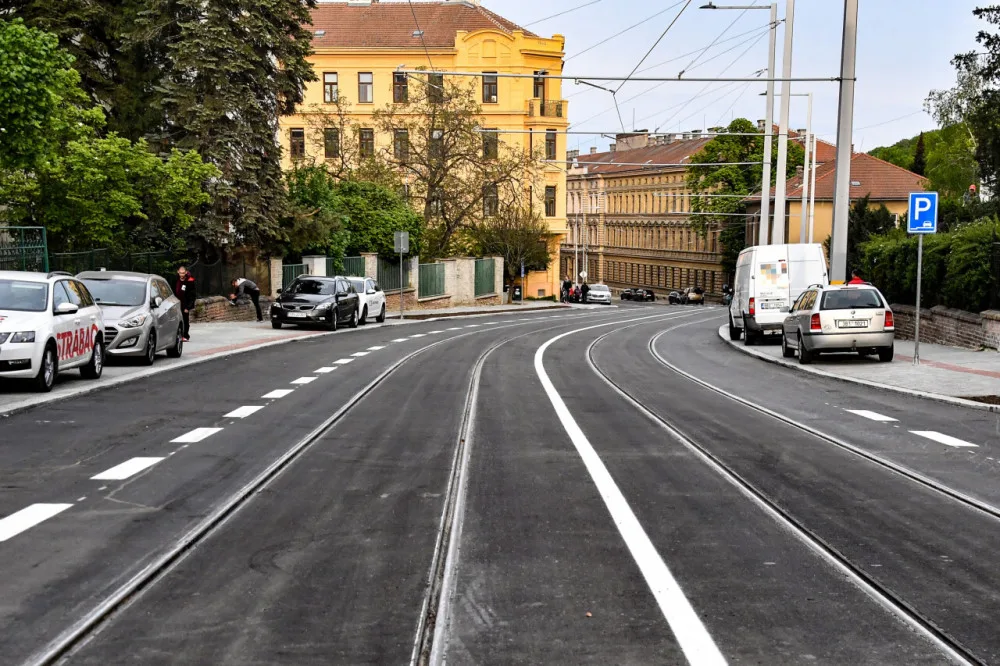 Rekonstruovaná Údolní ulice