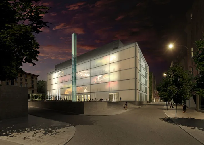 Janáčkovo kulturní centrum podle návrhu ateliéru M1