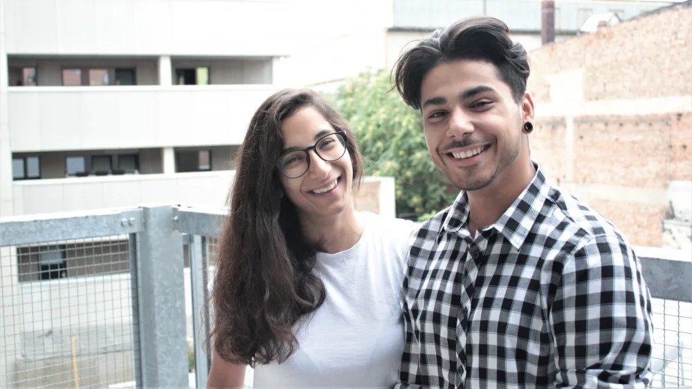 Michael Čapek a Lucie Pohlotková