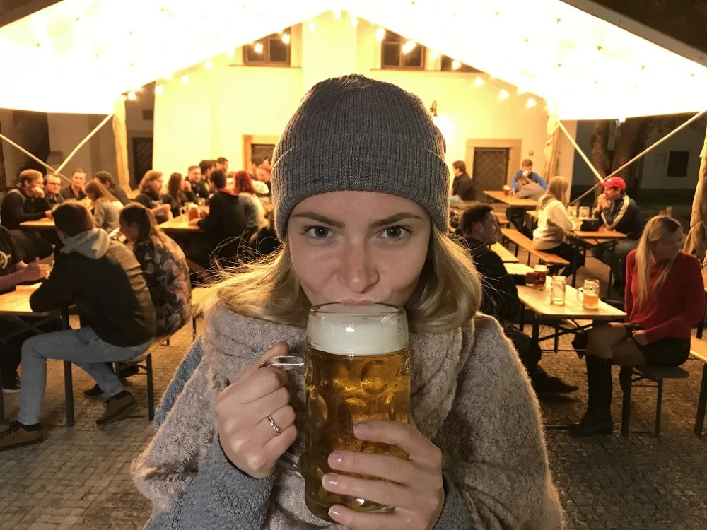 I Eliška objevila na krátkou chvíli krásu piva. A o tom je Oktoberfest.