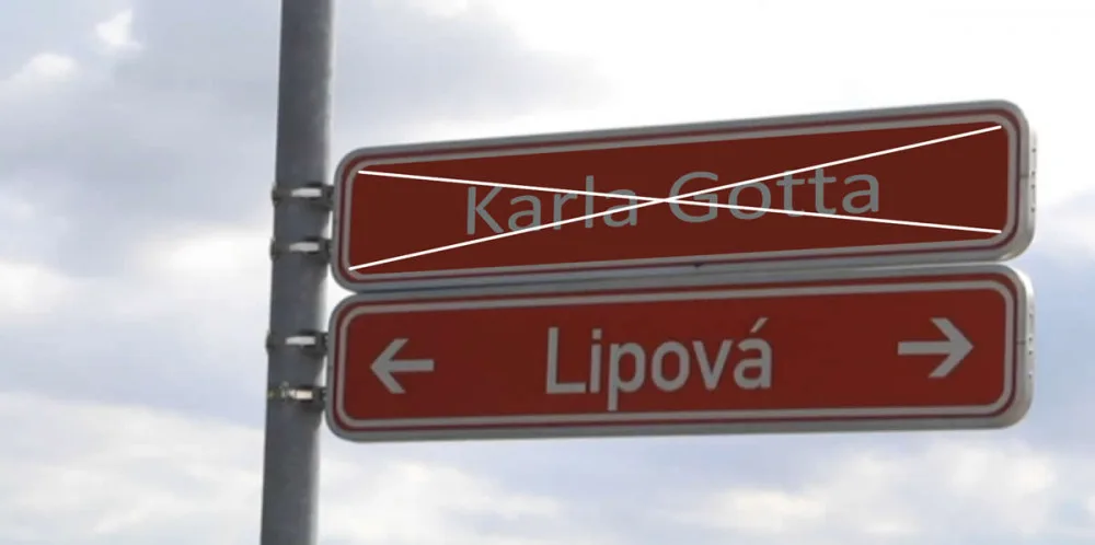 Ulice pojmenovaná po Karlu Gottovi v Ivančicích nakonec nebude