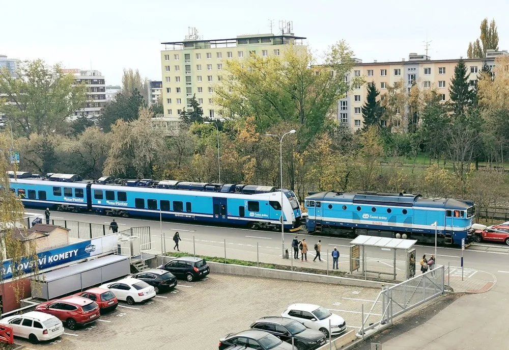 Začíná veletrh Rehaprotex. Přímo k areálu výstaviště přijel i speciální vlak