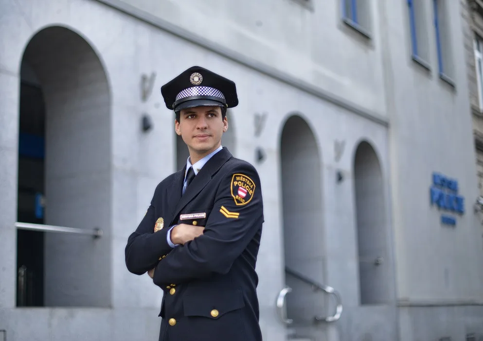 Jakub Ghanem pracuje u městské policie už osmým rokem.