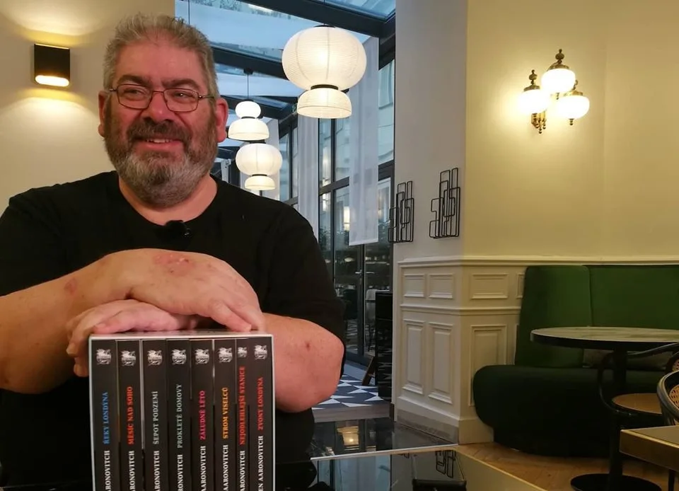 Ben Aaronovitch v Praze