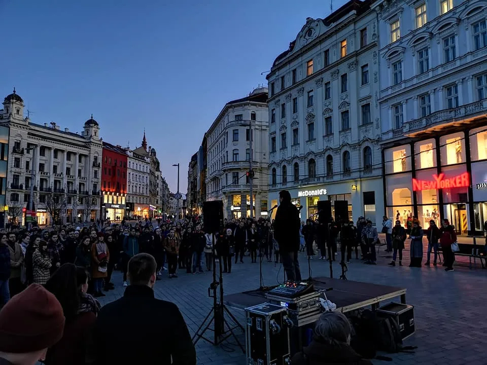 Shromáždění. Autor: Martin Holík