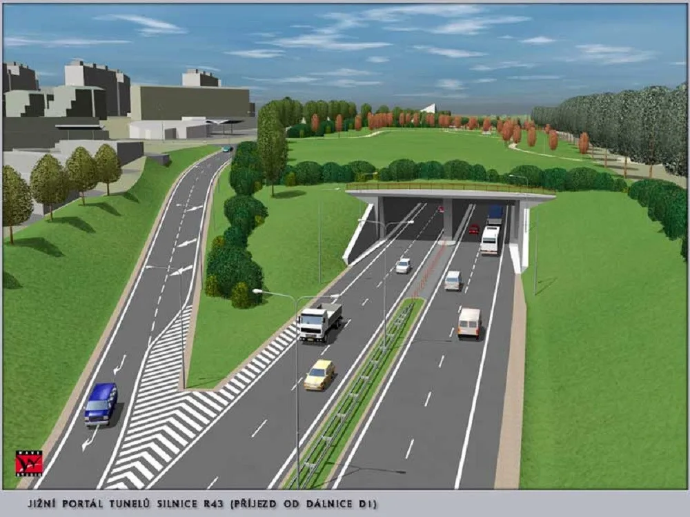 Průtah R43 Bystrcí