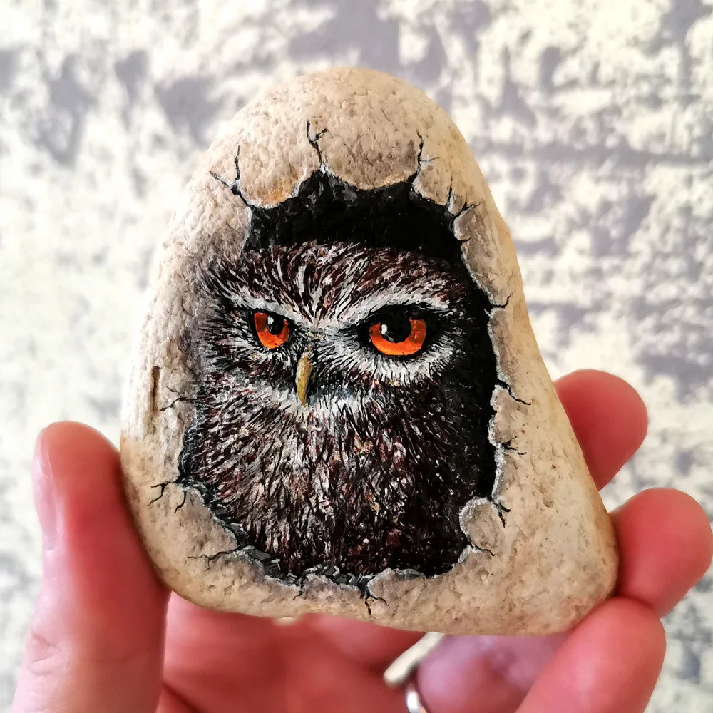 Nový fenomén: malování na kameny. Spojuje rodiny a cizí potěší, říká grafik Ondřej Musil
