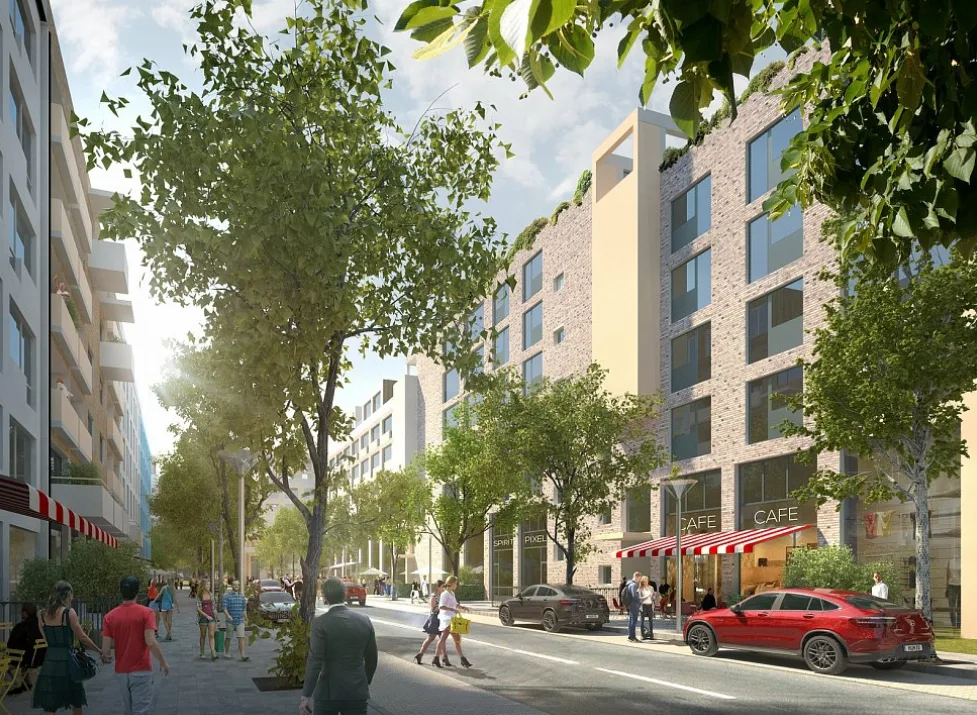 FOTO: Na zelené louce vznikne nová čtvrť. Developer chce v Jižním centru začít stavět první domy