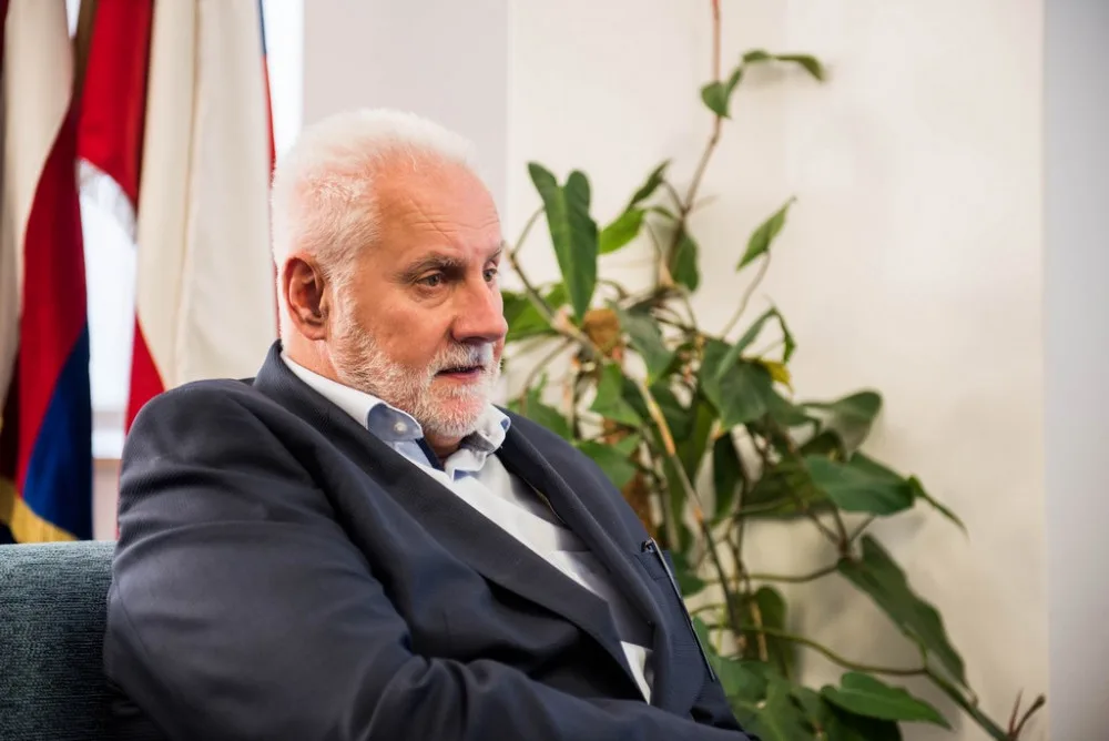 Jihomoravský hejtman Bohumil Šimek