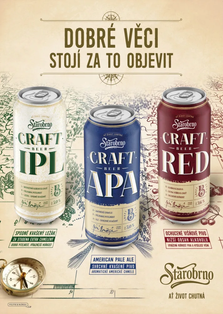 Nová craftová piva Starobrno