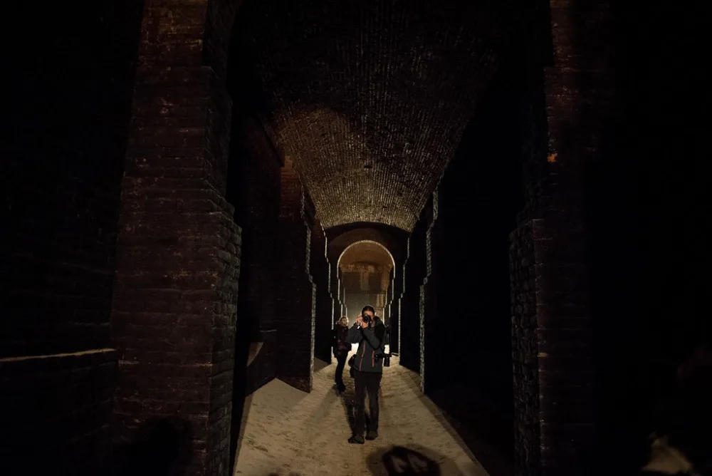 FOTO: Skvostné tajemství pod Žlutým kopcem se otevírá veřejnosti i filmařům. Vodojemy budou už brzy přístupné