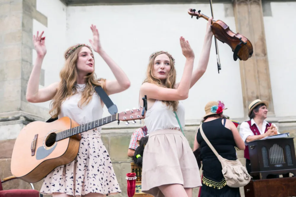 Bezuliční busking na Maratonu hudby Brno