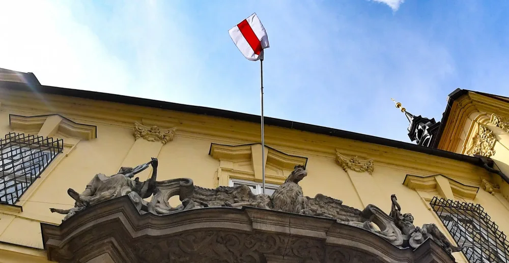 bělorusko vlajka brno