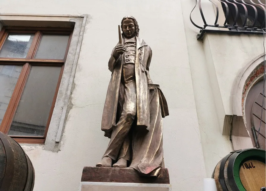 Legendární brněnský sládek Poupě má sochu na Šilingrově náměstí