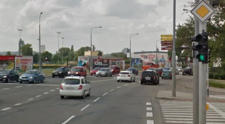 Ulice Hněvkovského v Brně