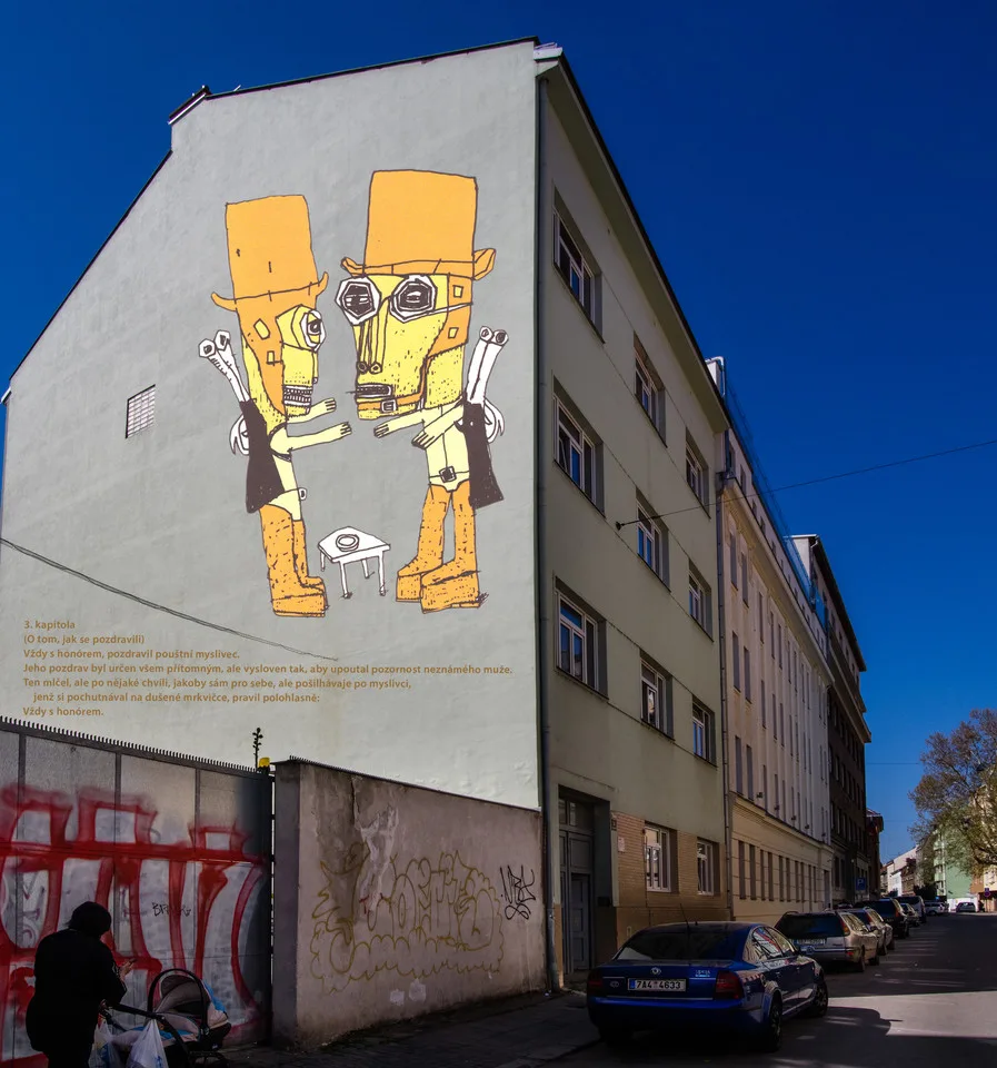 Další plánované malby na brněnských domech v rámci projektu Městská galerie