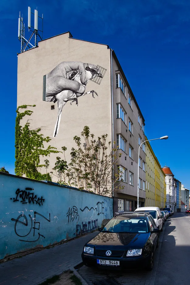 Další plánované malby na brněnských domech v rámci projektu Městská galerie