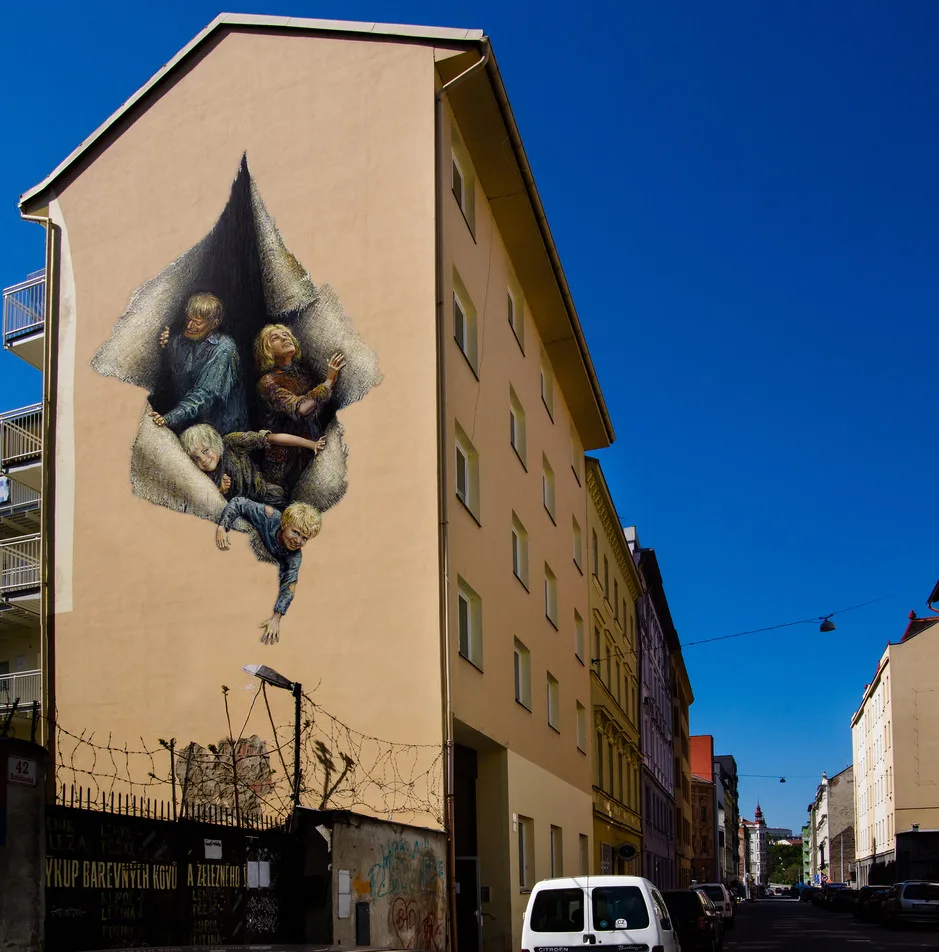 Další plánované malby na brněnských domech v rámci projektu Městská galerie