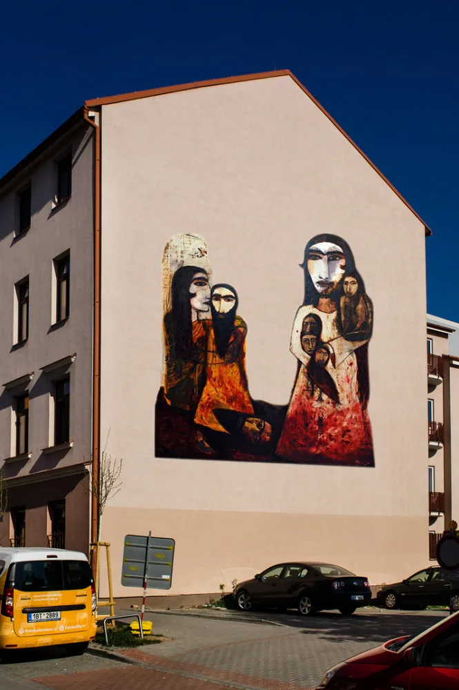 Další plánované malby na brněnských domech v rámci projektu Městská galerie