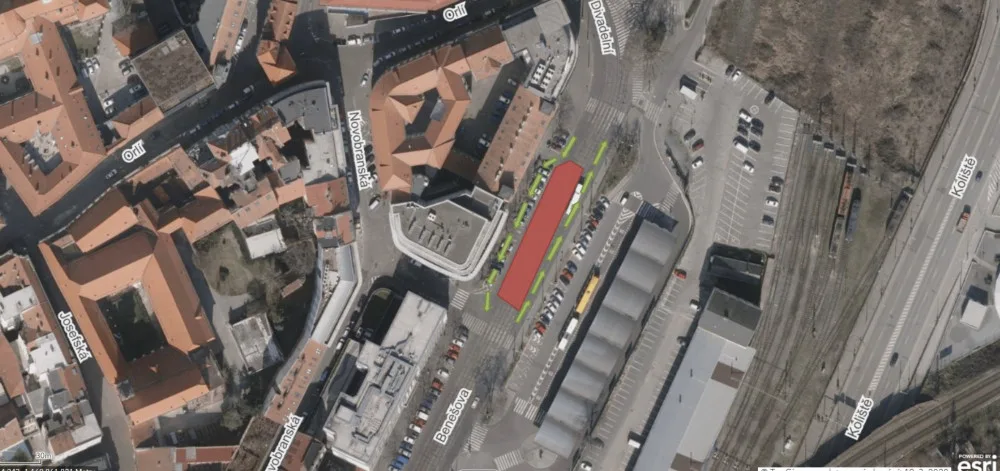 Ulice Benešova bude přes víkend neprůjezdná