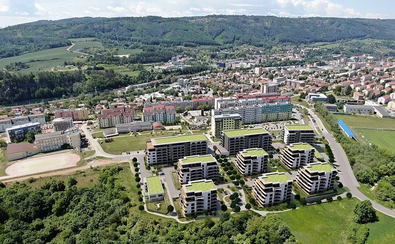 Vizualizace nové zástavby na Písečné