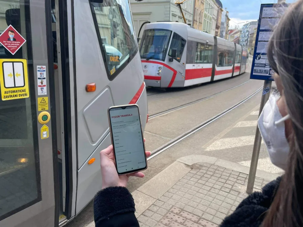 Aplikace Pozor tramvaj!