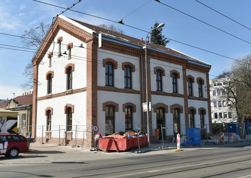 Budova historické celnice v Křenové ulici po rekonstrukci