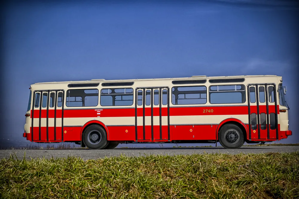 Do Brna se vrátila retro Karosa