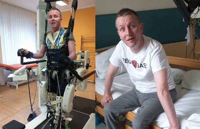 Záchranář se znovu učí chodit, pomáhá mu veřejná sbírka