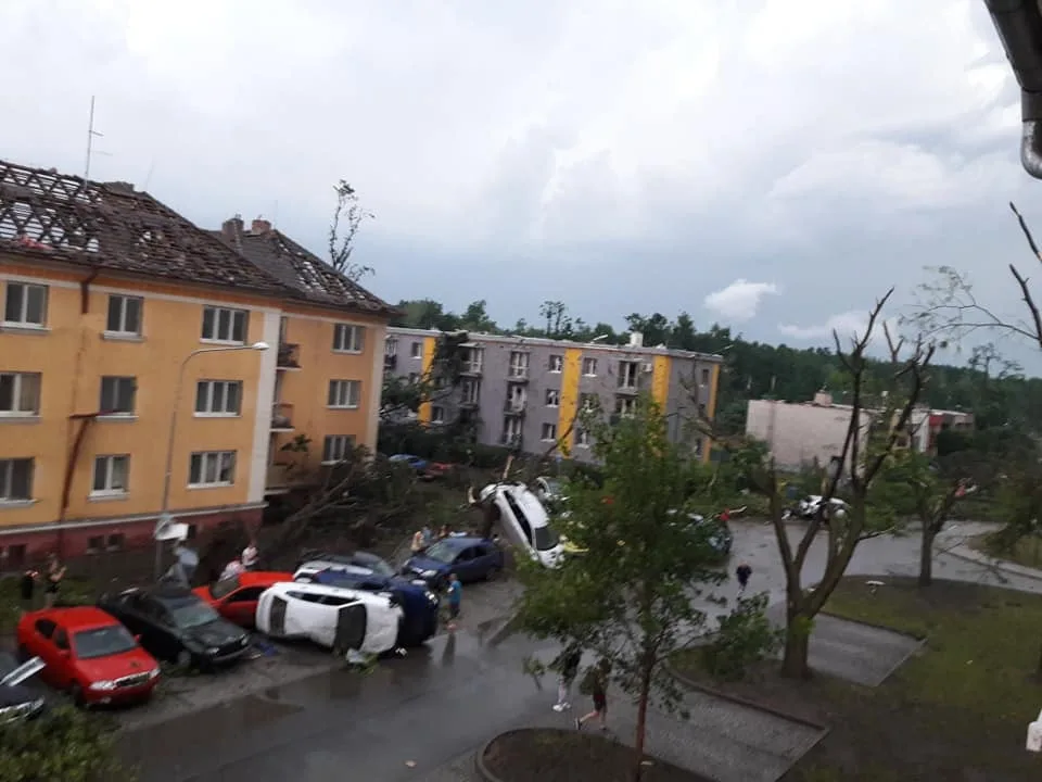 Katastrofa. Svítání ukázalo následky včerejší bouřky v plném rozsahu