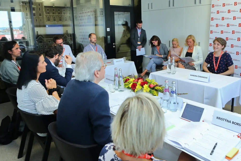 Svou žádost o stipendium musela Bára obhájit před odbornou porotou nadace Bakala Foundation