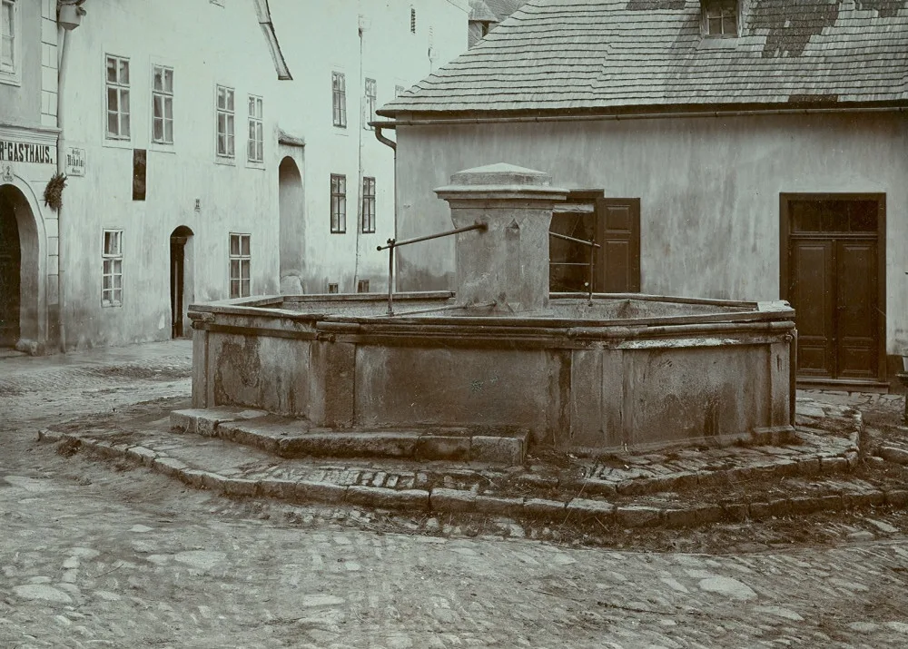 Původní podoba kašny