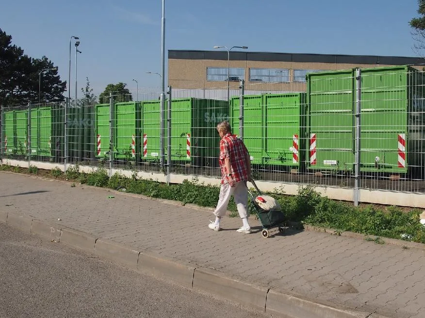 Sběrné středisko odpadu, Židenice, pneumatiky