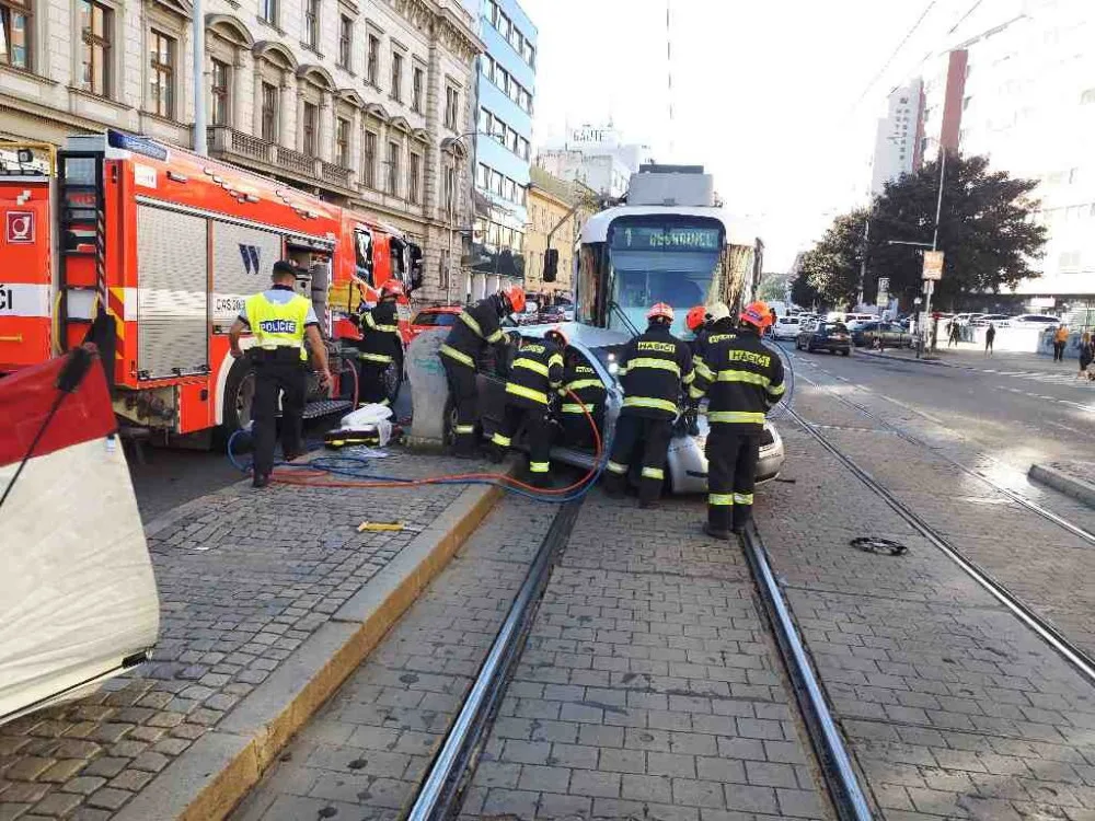 Dnešní nehoda.