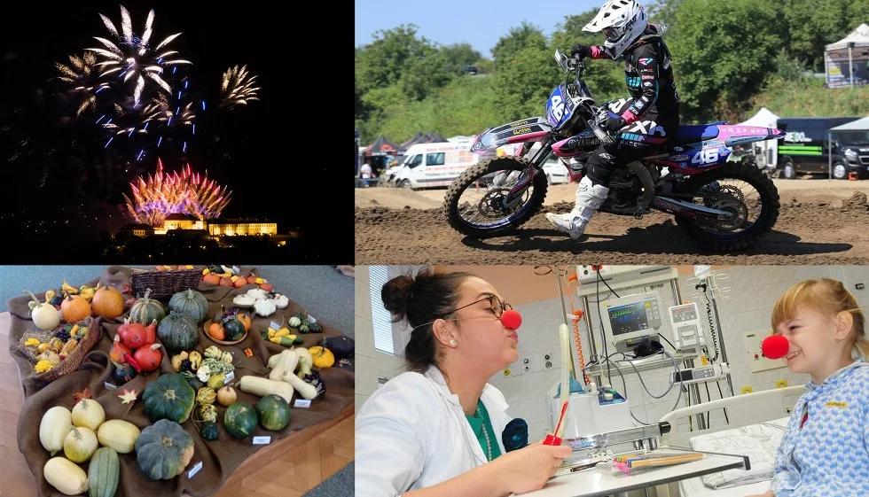 Kam o víkendu? Na ohňostroj, motokros i dýňobraní
