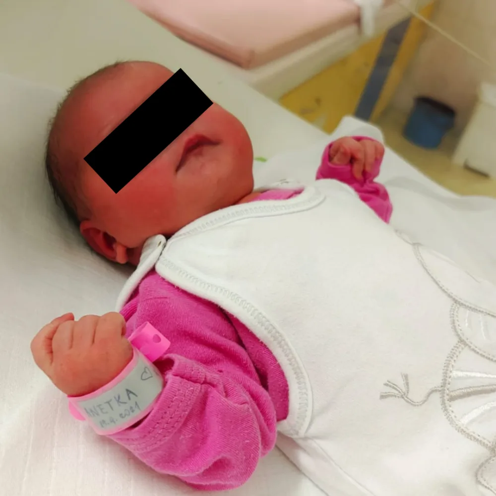 Anetka je zdravá, jméno dostala po zdravotní sestřiččce
