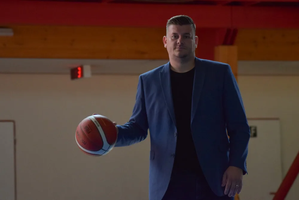 Radek Šír, majitel basketbalových Žabin