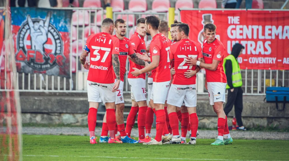 Radost fotbalistů Brna