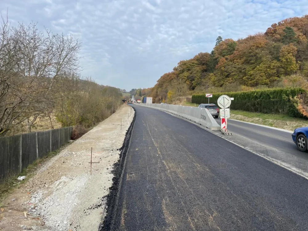 Úleva pro jihomoravské řidiče. Projedou opravenou I43