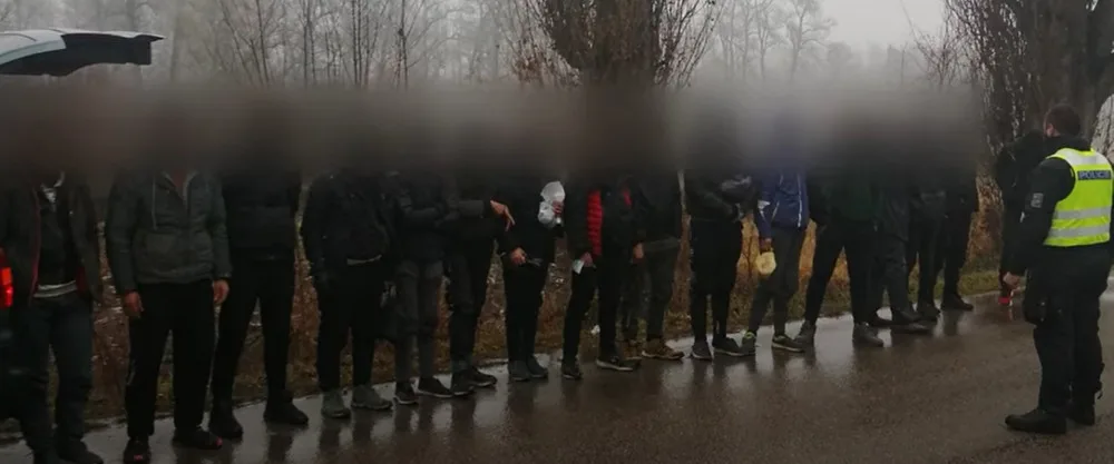 Nelegální migranti.
