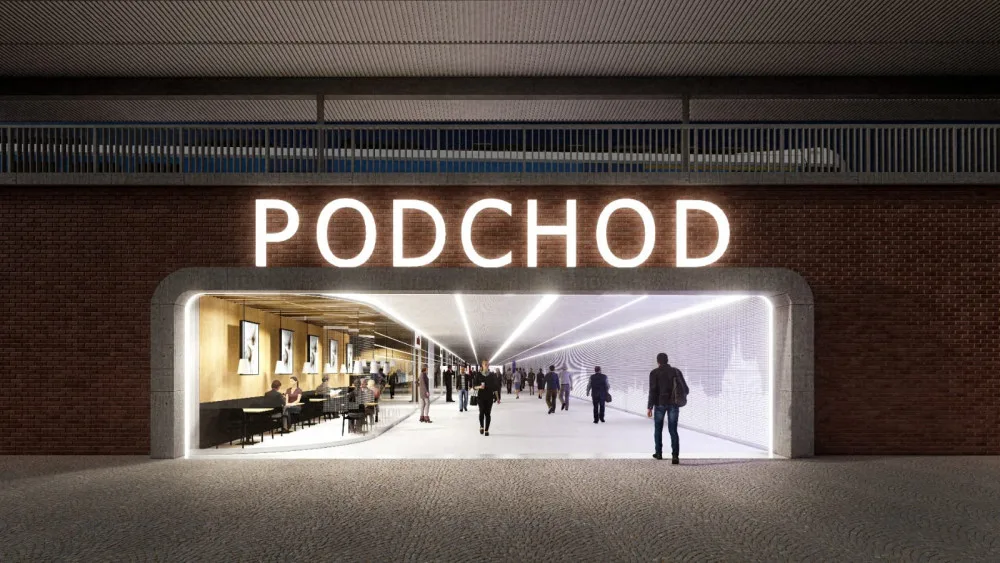 Brněnský podchod už nebude atraktivní jen pro bezdomovce a opilce. Architekti chtějí kultivovanou obchodní pasáž