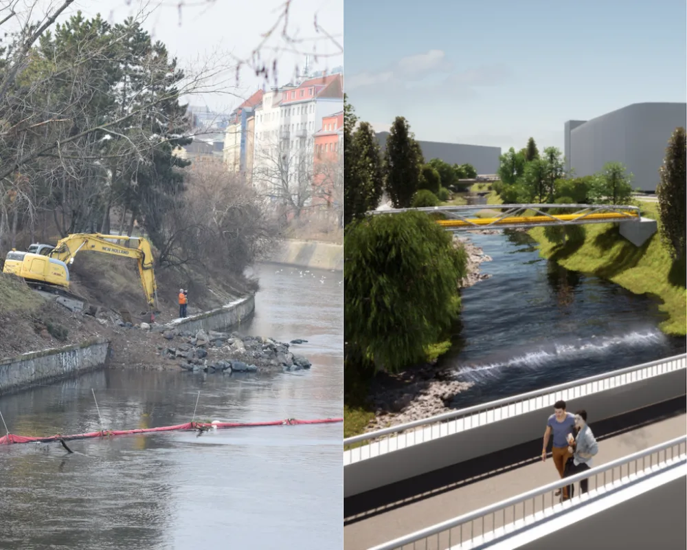 Brno se pustilo do budování vytoužené náplavky
