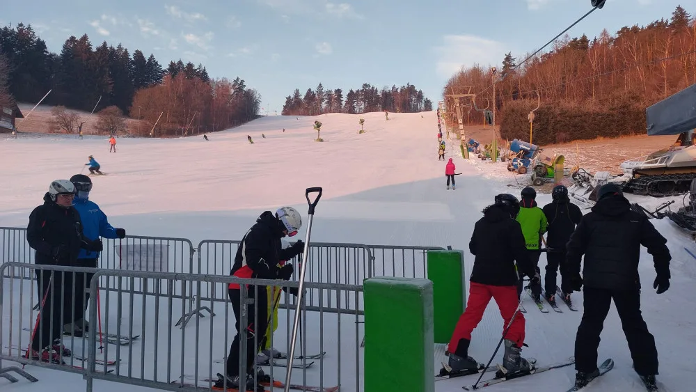 Ilustrační foto. Ski areál Olešnice.