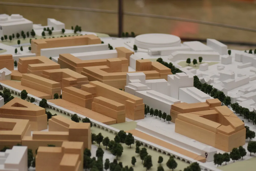 Brno přivezlo od obchoďáku 3D model vysněného vlakového nádraží