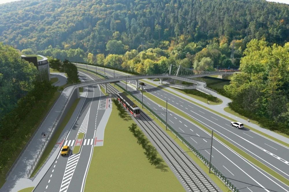 Úleva pro brněnské řidiče. Problematický úsek v Bystrci vyřeší nová křižovatka