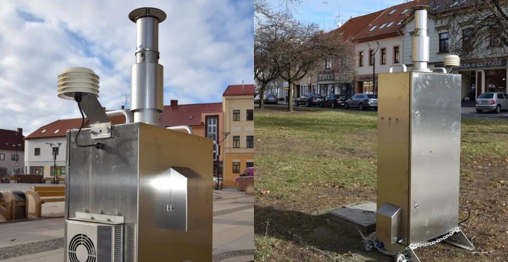 Měřicí technika v Hodoníně.