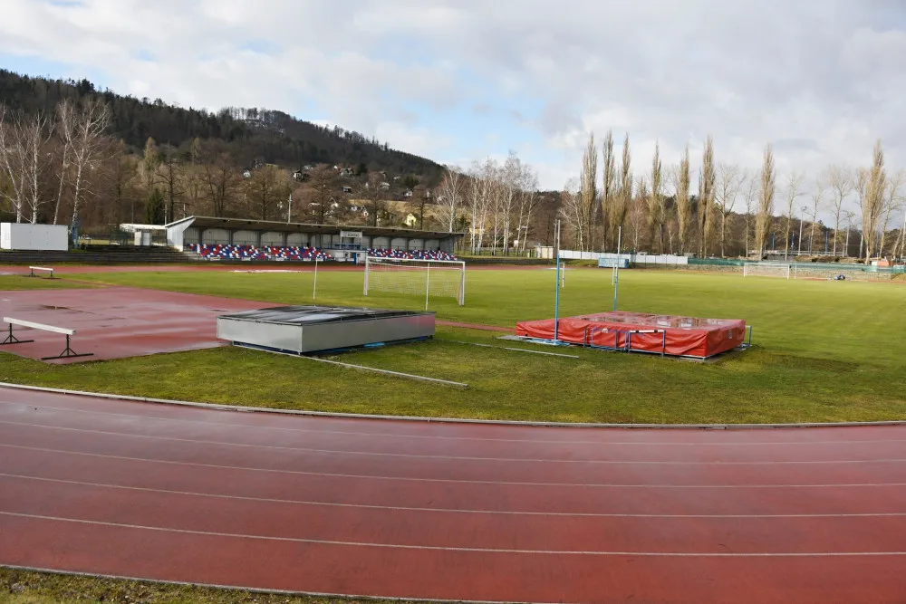 Areál stadionu v Blansku rovněž dozná změn