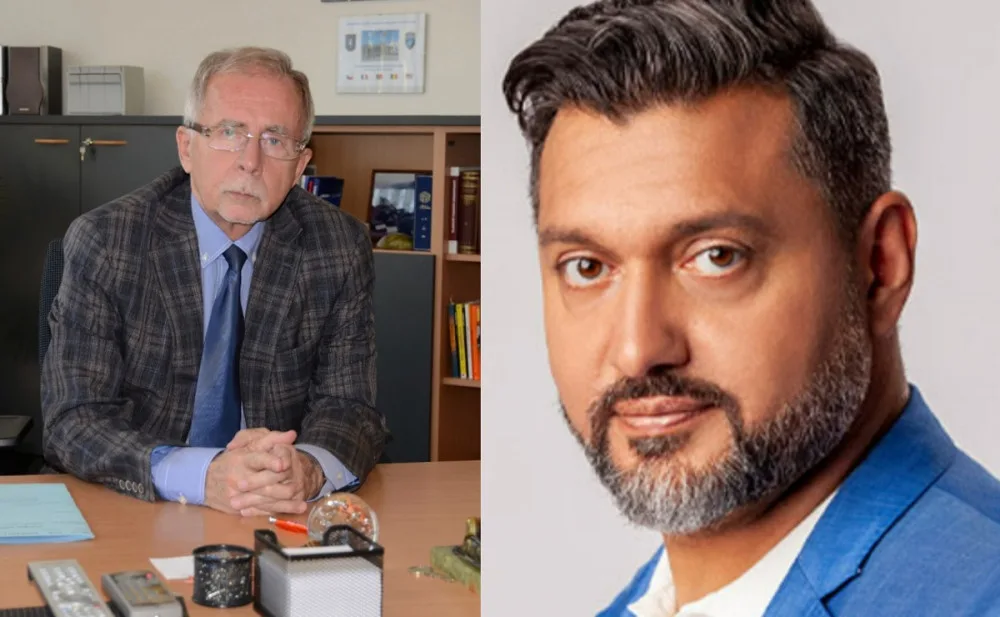 Ombudsman Stanislav Křeček a ředitel Romodromu Nikola Taragoš