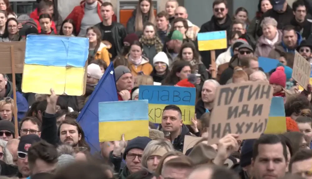 Protest na Dominikánském náměstí